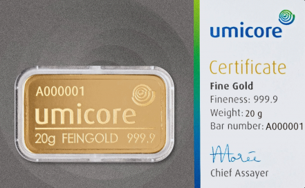 AG UMICORE 20 GRAM