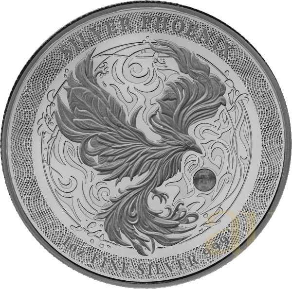 Niue Phoenix 1 oz zilver 1