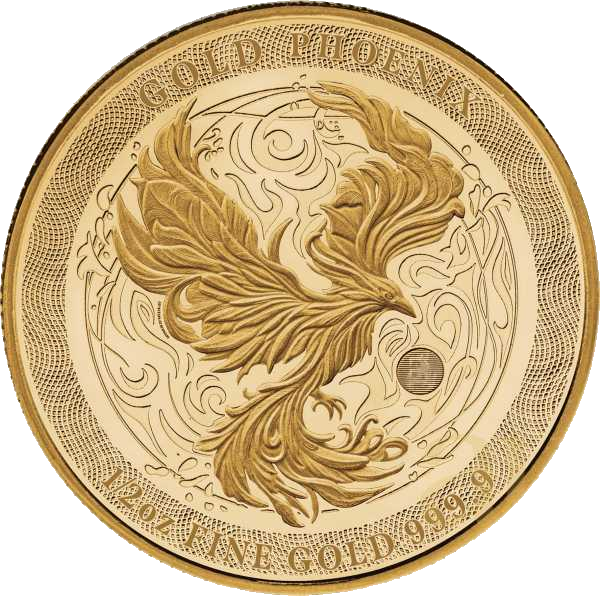 Niue Phoenix Goud 1/2 oz 2025 BU 1