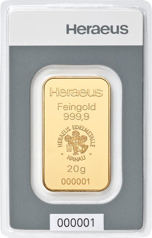 goudbaar heraeus 20 gr 1