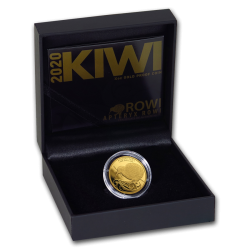 New Zealand Kiwi 1/4 toz 2020 PROOF gouden munt in box